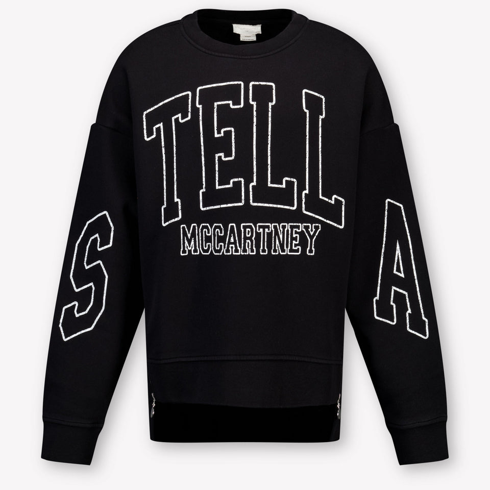 Stella McCartney Kinder Meisjes Trui In Zwart