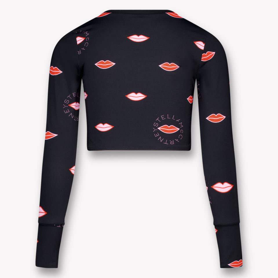 Stella McCartney Kinder Meisjes T-Shirt In Zwart