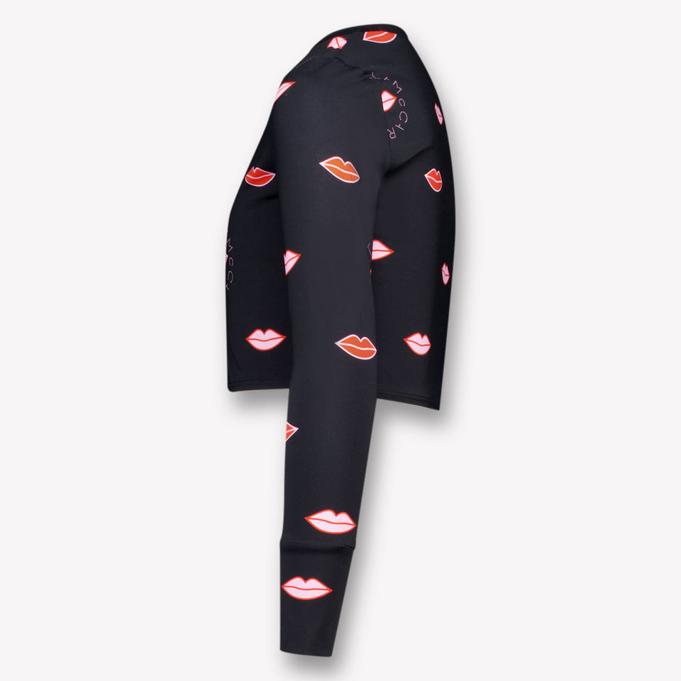 Stella McCartney Kinder Meisjes T-Shirt In Zwart