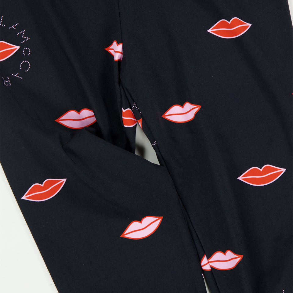 Stella McCartney Kinder Meisjes Legging In Zwart