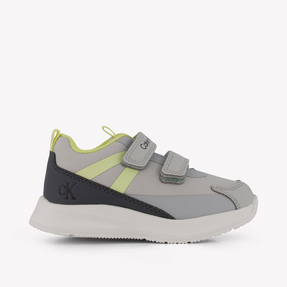 Calvin Klein Jongens Sneakers In Grijs