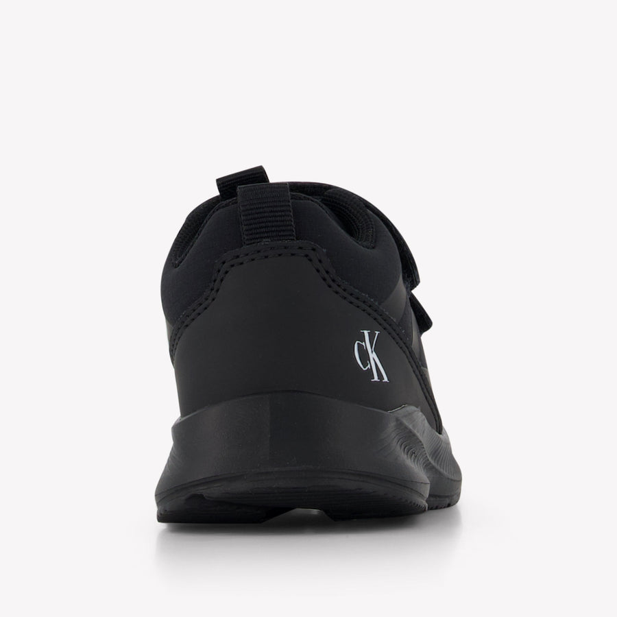 Calvin Klein Jongens Sneakers In Zwart