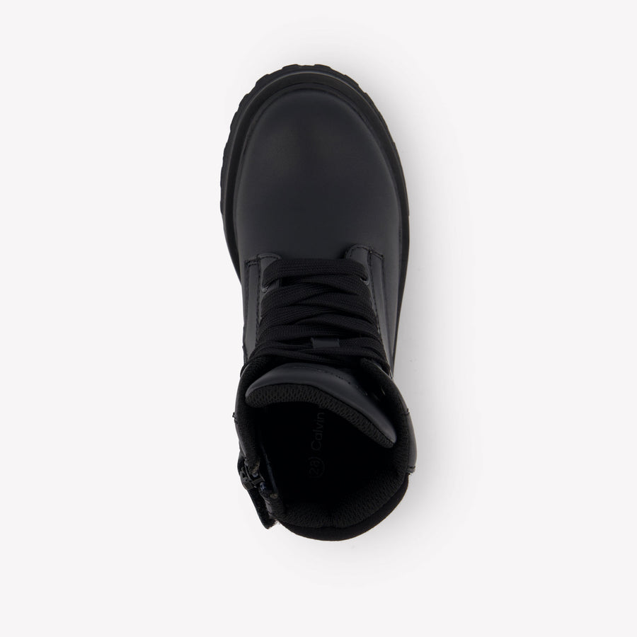Calvin Klein Unisex Laarzen In Zwart