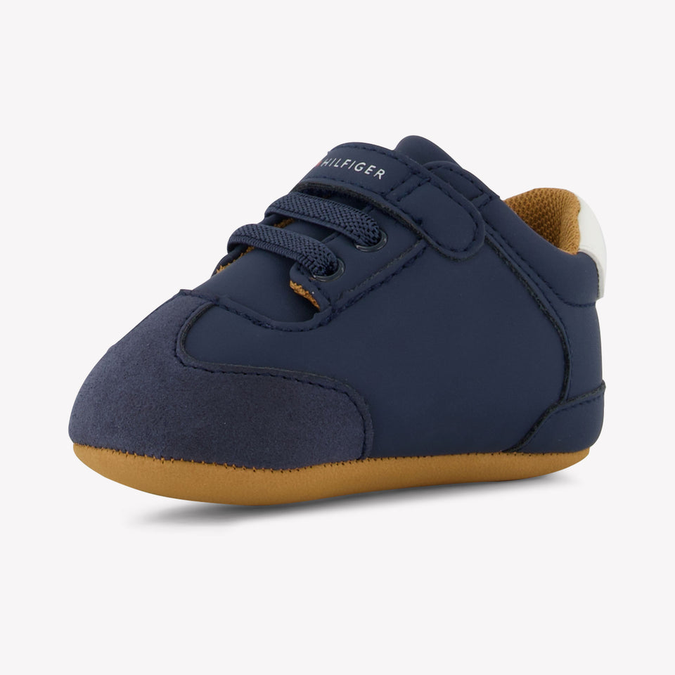 Tommy Hilfiger Baby Jongens Sneakers In Donker Blauw