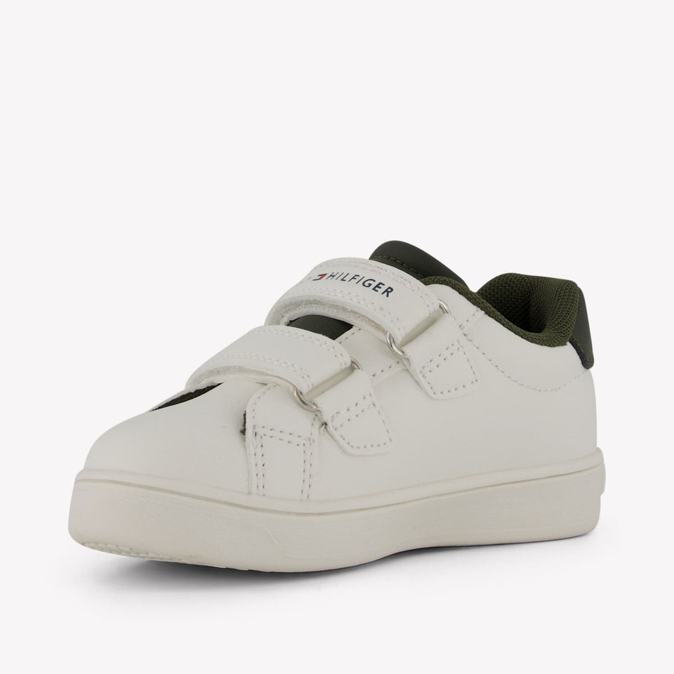 Tommy Hilfiger Jongens Sneakers In Off White