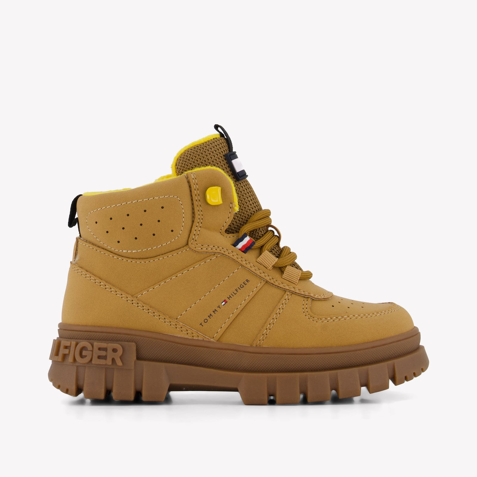 Tommy Hilfiger Jongens Snowboots In Camel