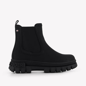 Tommy Hilfiger Unisex Laarzen In Zwart