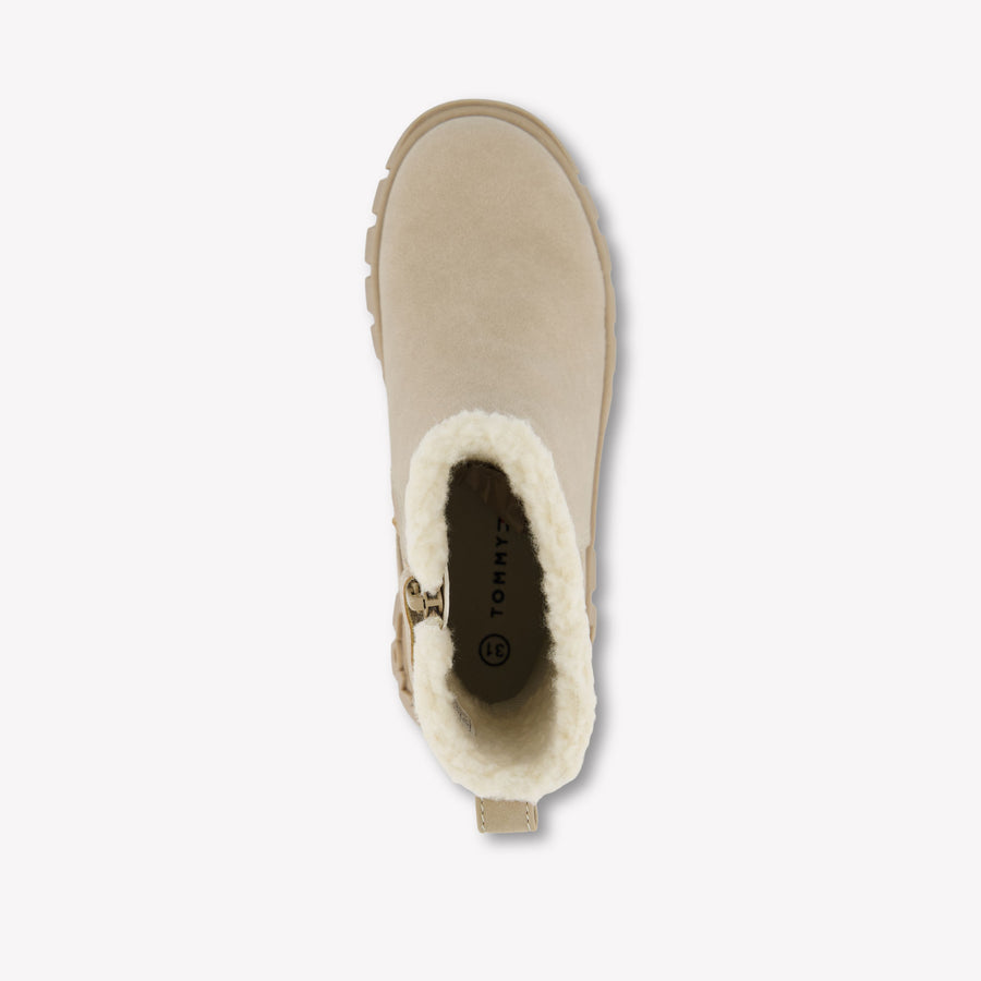 Tommy Hilfiger Meisjes Laarzen In Beige