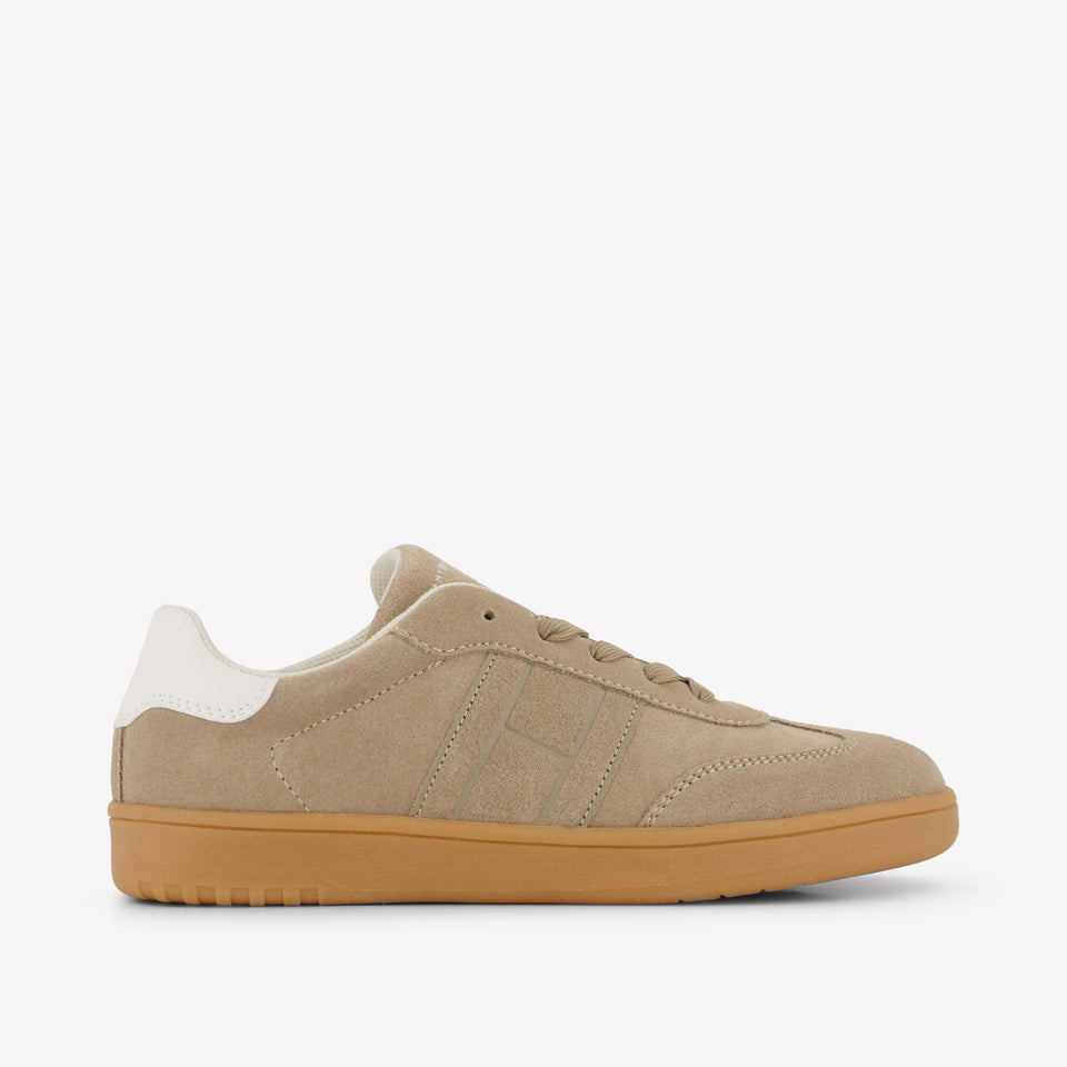 Tommy Hilfiger Unisex Sneakers In Beige