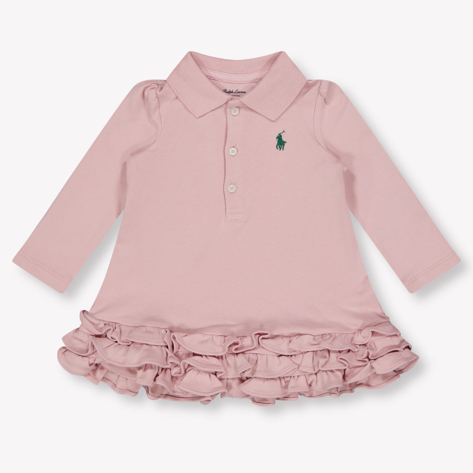 Ralph Lauren Baby Meisjes Jurk In Roze