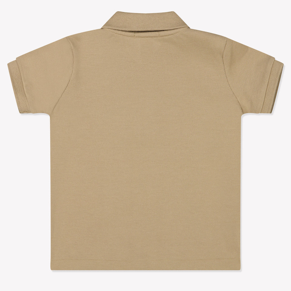 Ralph Lauren Baby Jongens Polo In Khaki