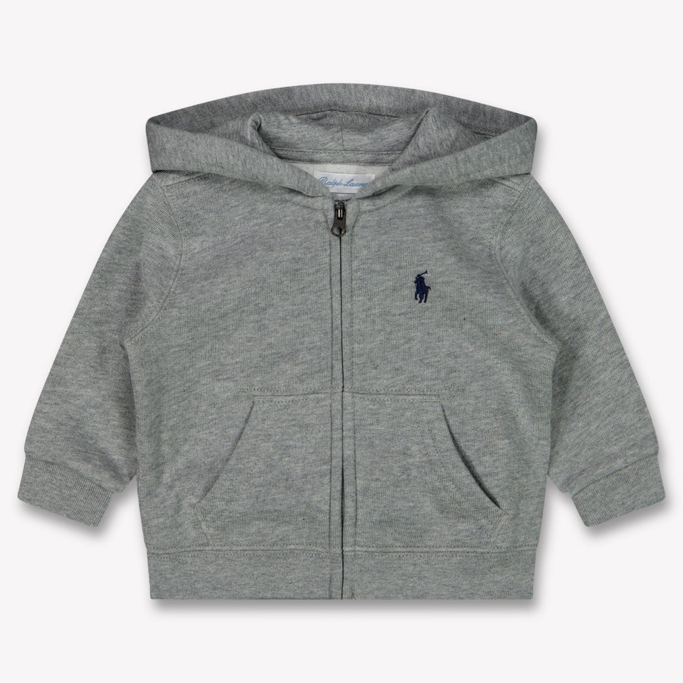 Ralph Lauren Baby Jongens Vest In Licht Grijs