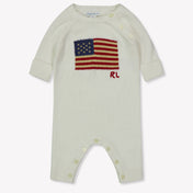 Ralph Lauren Baby Jongens Boxpakje In Off White