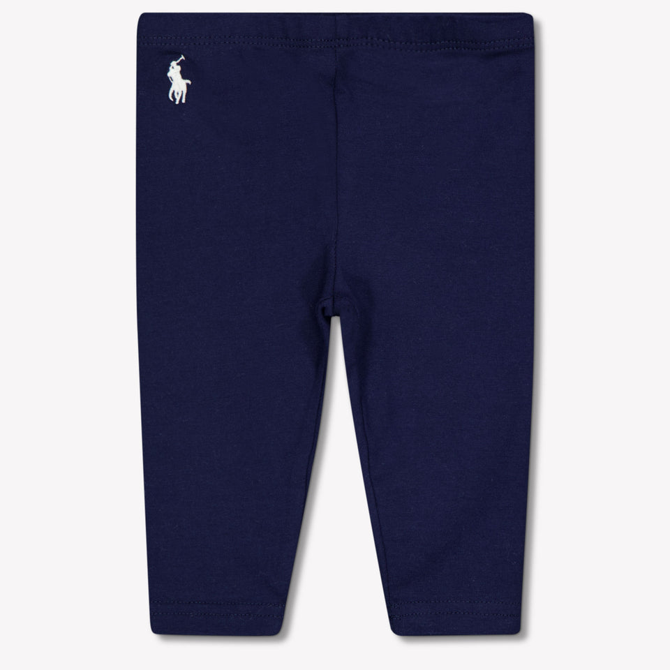 Ralph Lauren Baby Meisjes Broek In Navy