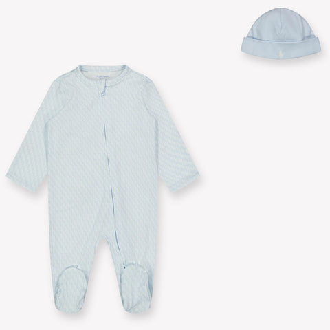 Ralph Lauren Baby Unisex Boxpakje In Licht Blauw