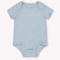 Ralph Lauren Baby Jongens Setje In Licht Blauw