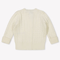 Ralph Lauren Baby Meisjes Vest In Off White