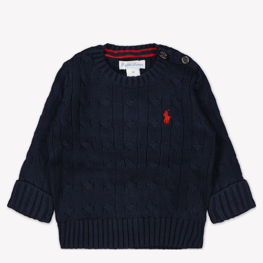 Ralph Lauren Baby Jongens Trui In Navy