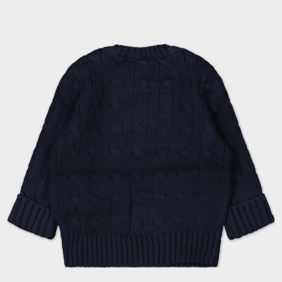 Ralph Lauren Baby Jongens Trui In Navy