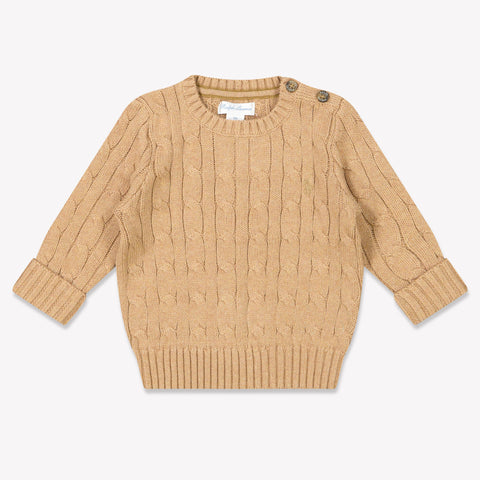Ralph Lauren Baby Jongens Trui In Camel