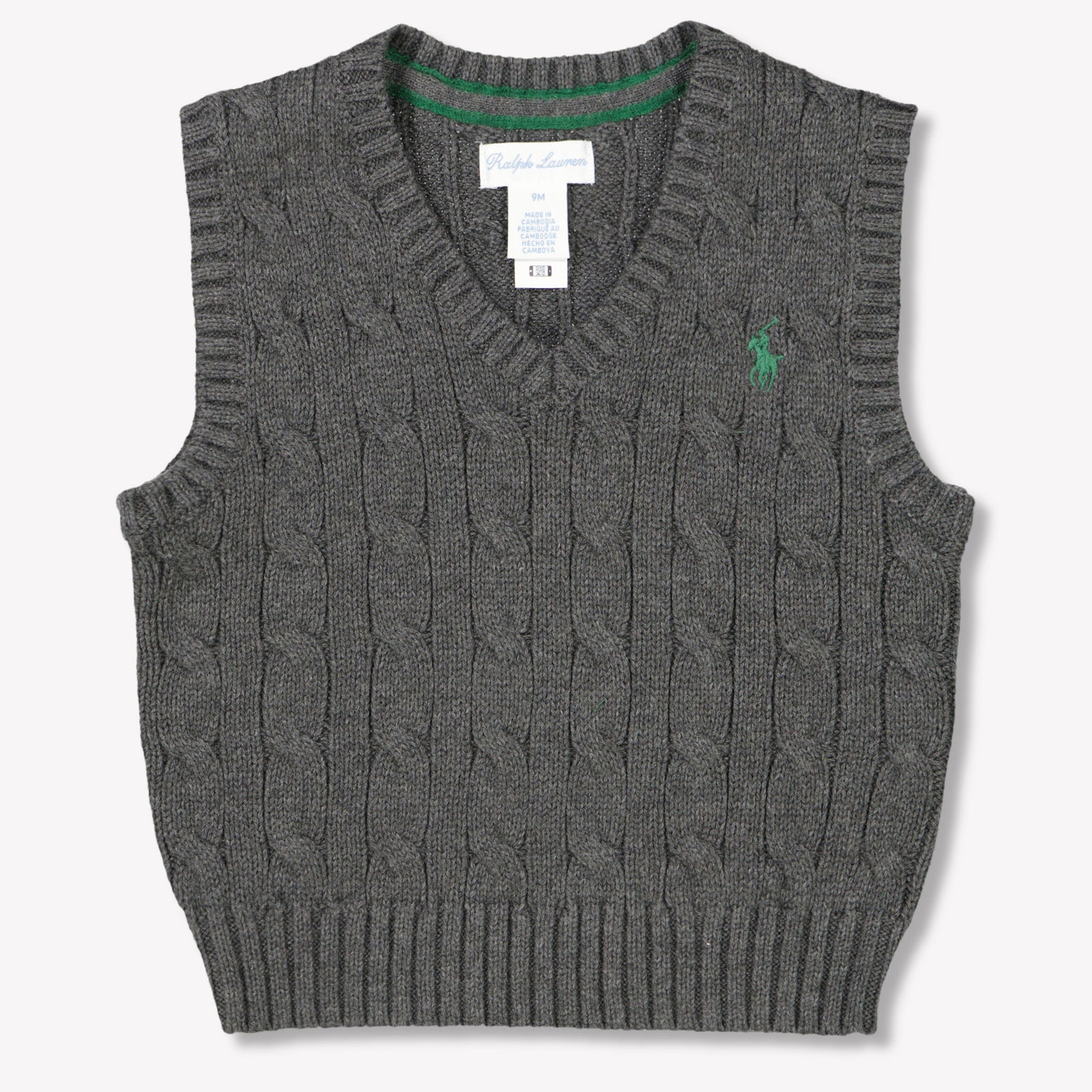 Ralph Lauren Baby Jongens Trui In Antraciet