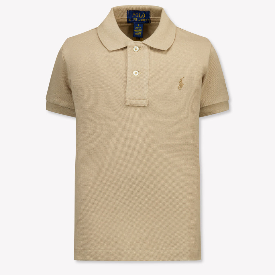 Ralph Lauren Kinder Jongens Polo In Khaki