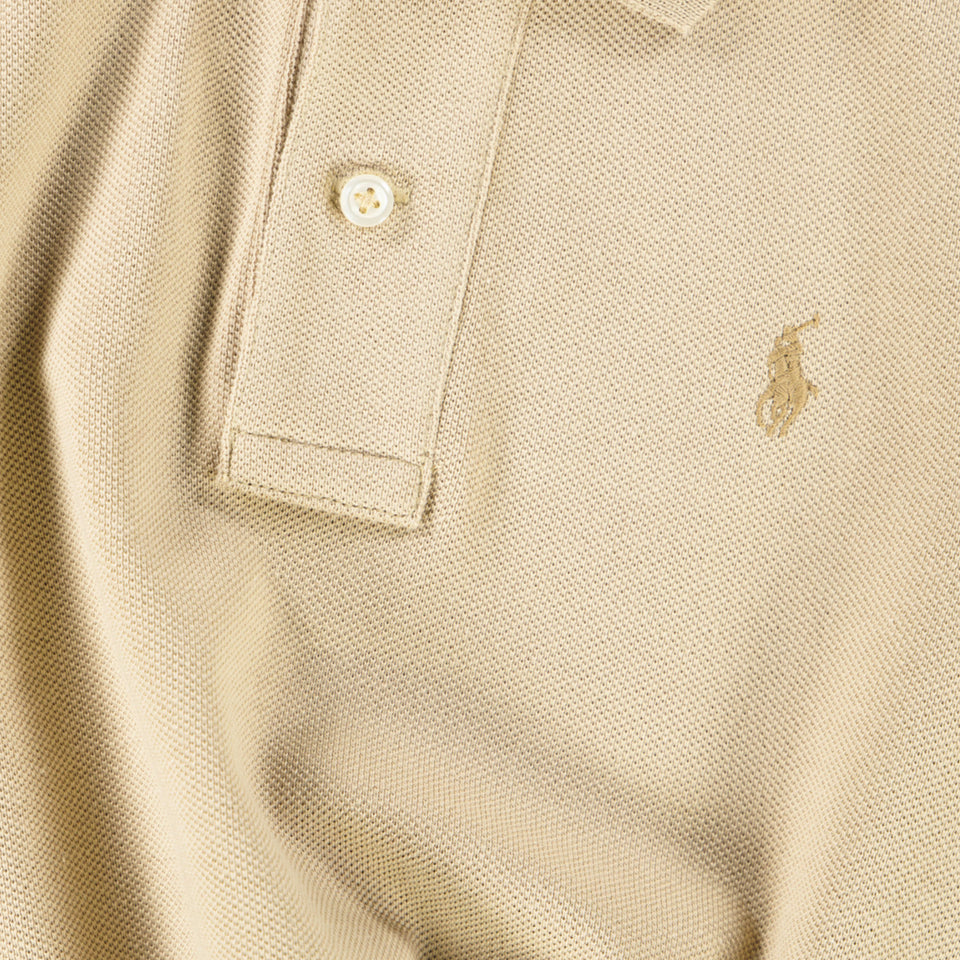 Ralph Lauren Kinder Jongens Polo In Khaki