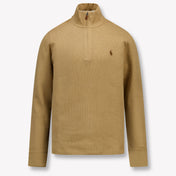 Ralph Lauren Kinder Jongens Trui In Camel