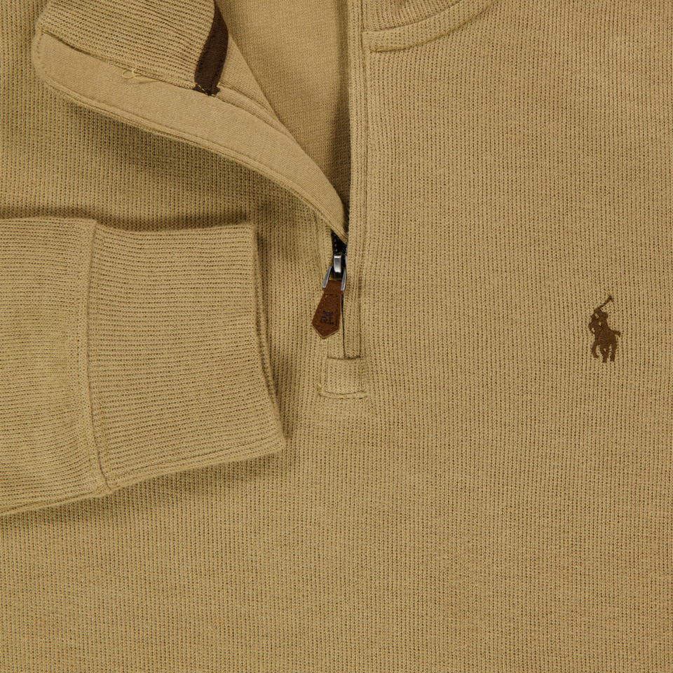 Ralph Lauren Kinder Jongens Trui In Camel