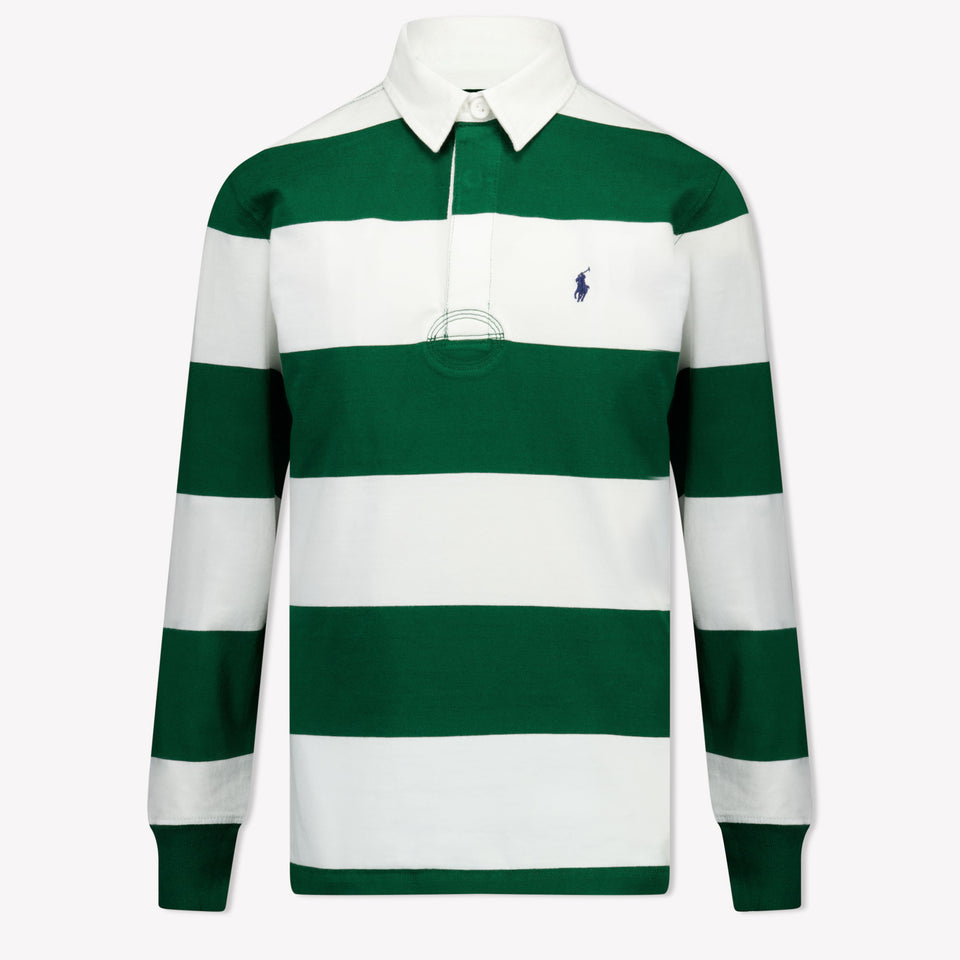Ralph Lauren Kinder Jongens Polo In Wit