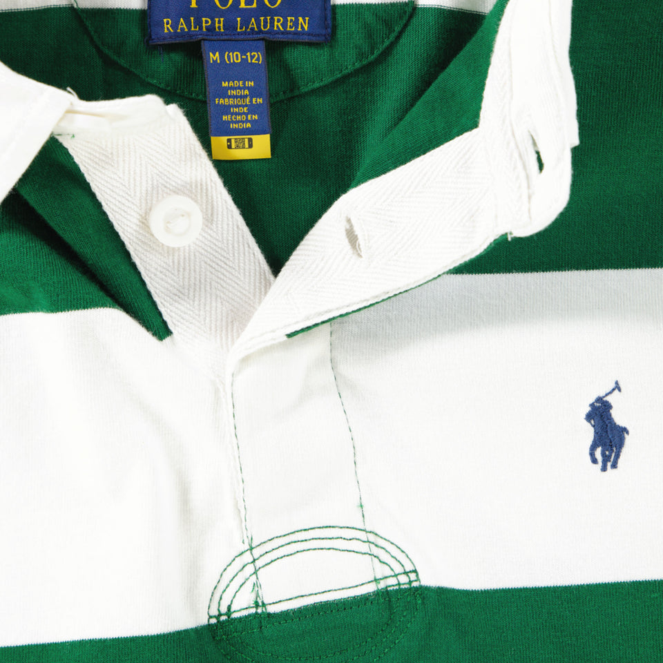 Ralph Lauren Kinder Jongens Polo In Wit
