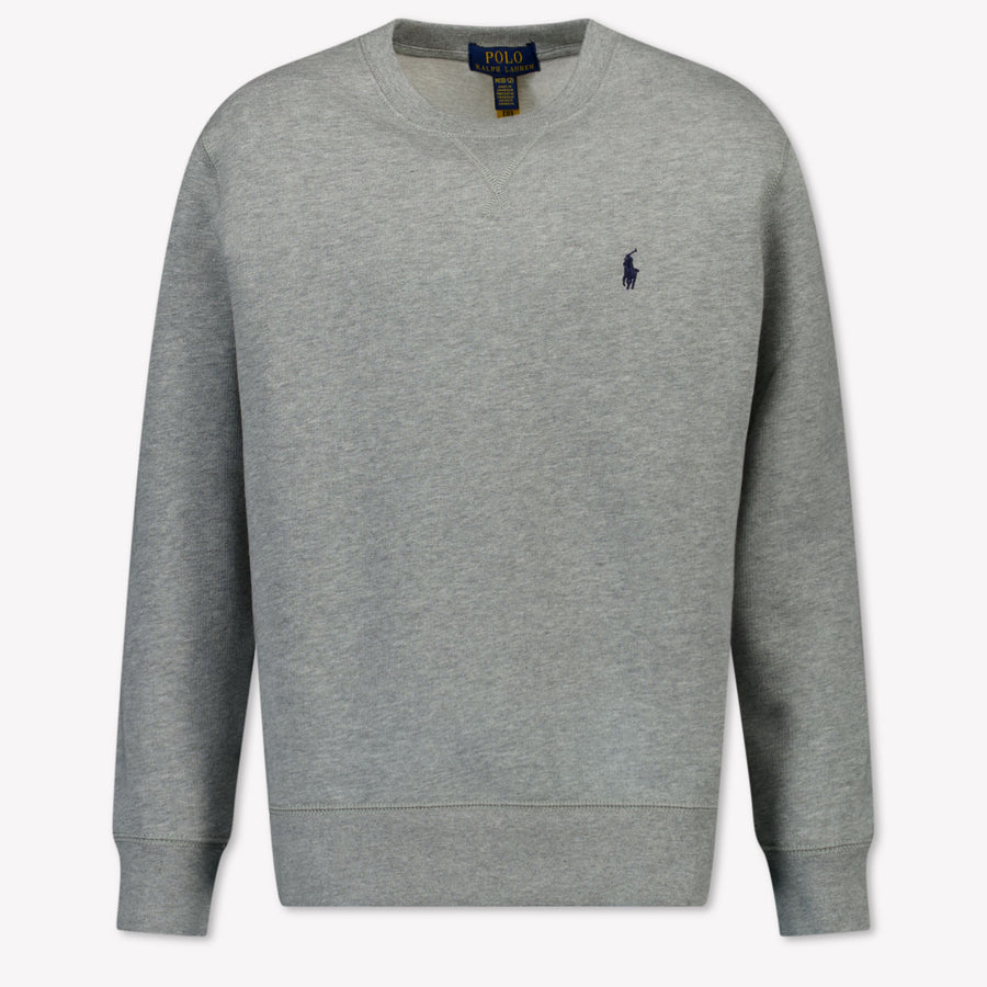 Ralph Lauren Kinder Jongens Trui In Licht Grijs