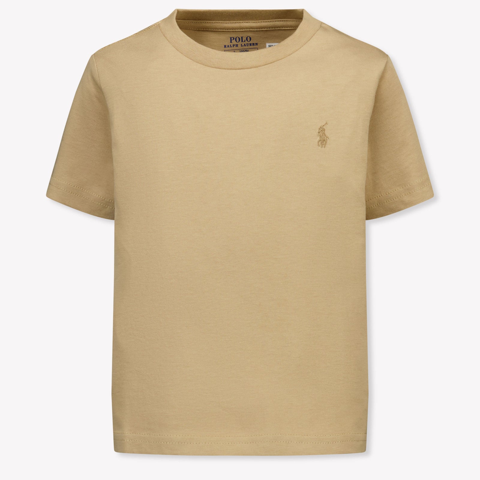 Ralph Lauren Kinder Jongens T-Shirt In Khaki
