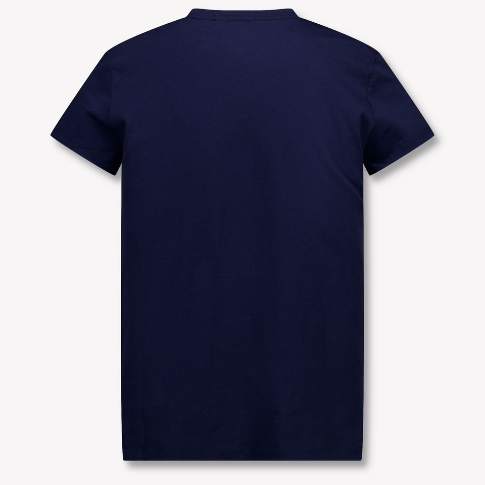 Ralph Lauren Kinder Meisjes T-Shirt In Navy