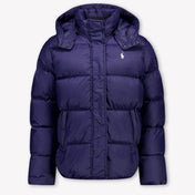 Ralph Lauren Kinder Meisjes Winterjas In Navy