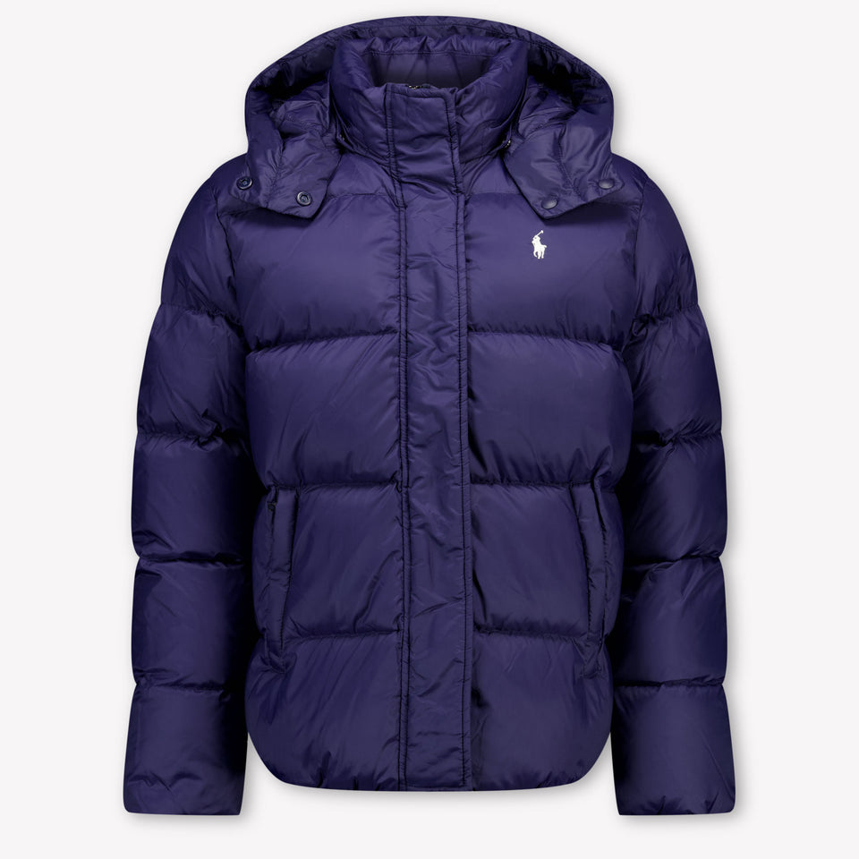 Ralph Lauren Kinder Meisjes Winterjas In Navy