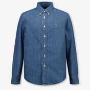 Ralph Lauren Kinder Jongens Blouse In Blauw