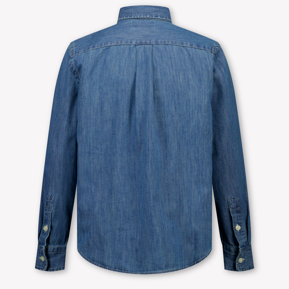 Ralph Lauren Kinder Jongens Blouse In Blauw
