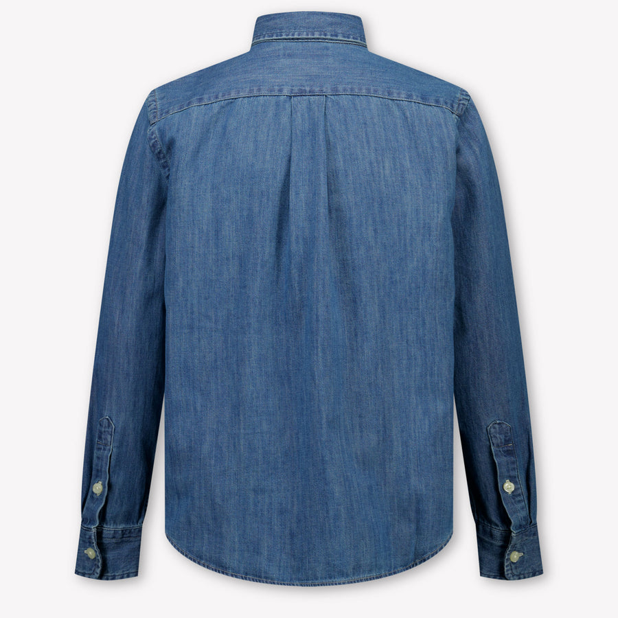 Ralph Lauren Kinder Jongens Blouse In Blauw