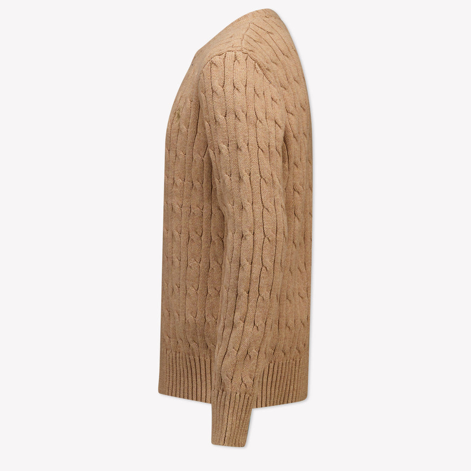 Ralph Lauren Kinder Jongens Trui In Camel