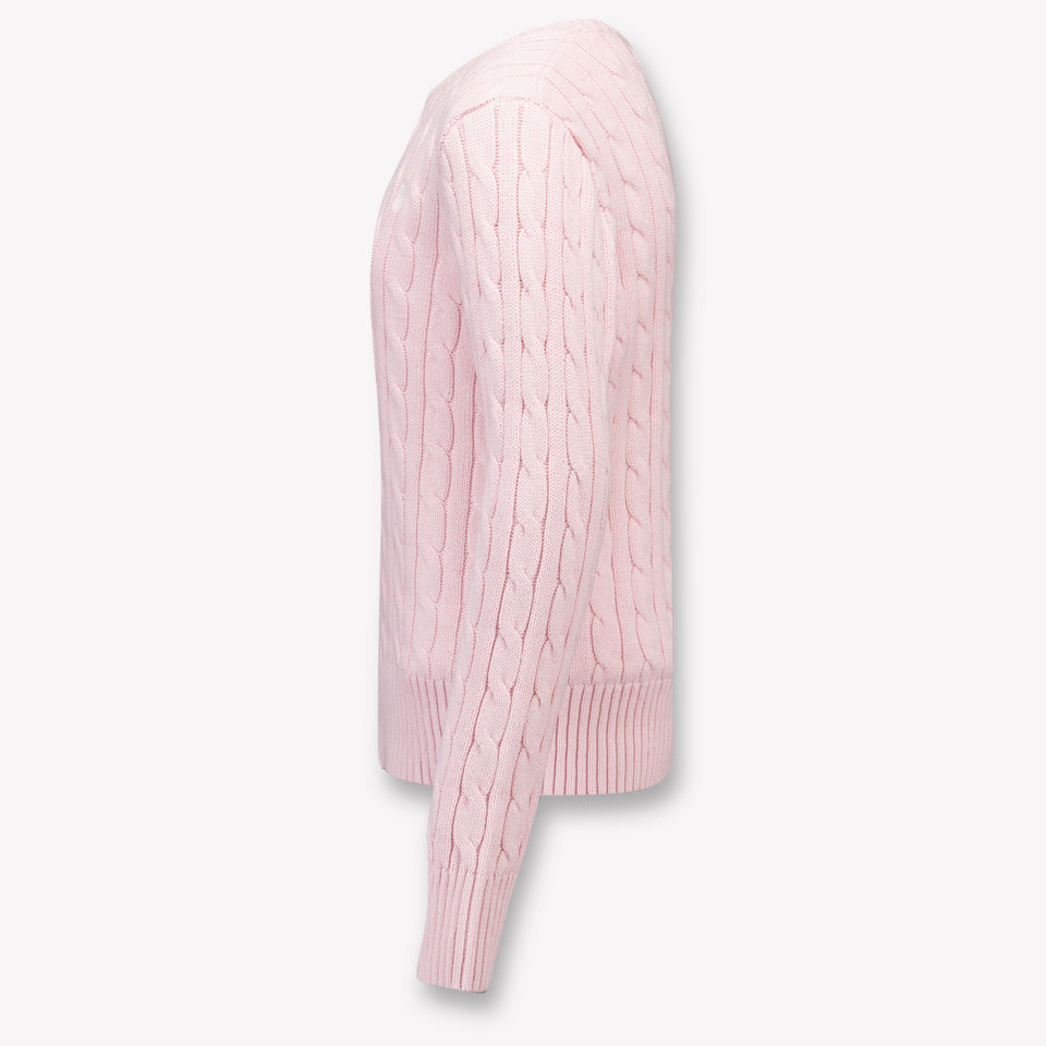 Ralph Lauren Kinder Meisjes Trui In Licht Roze