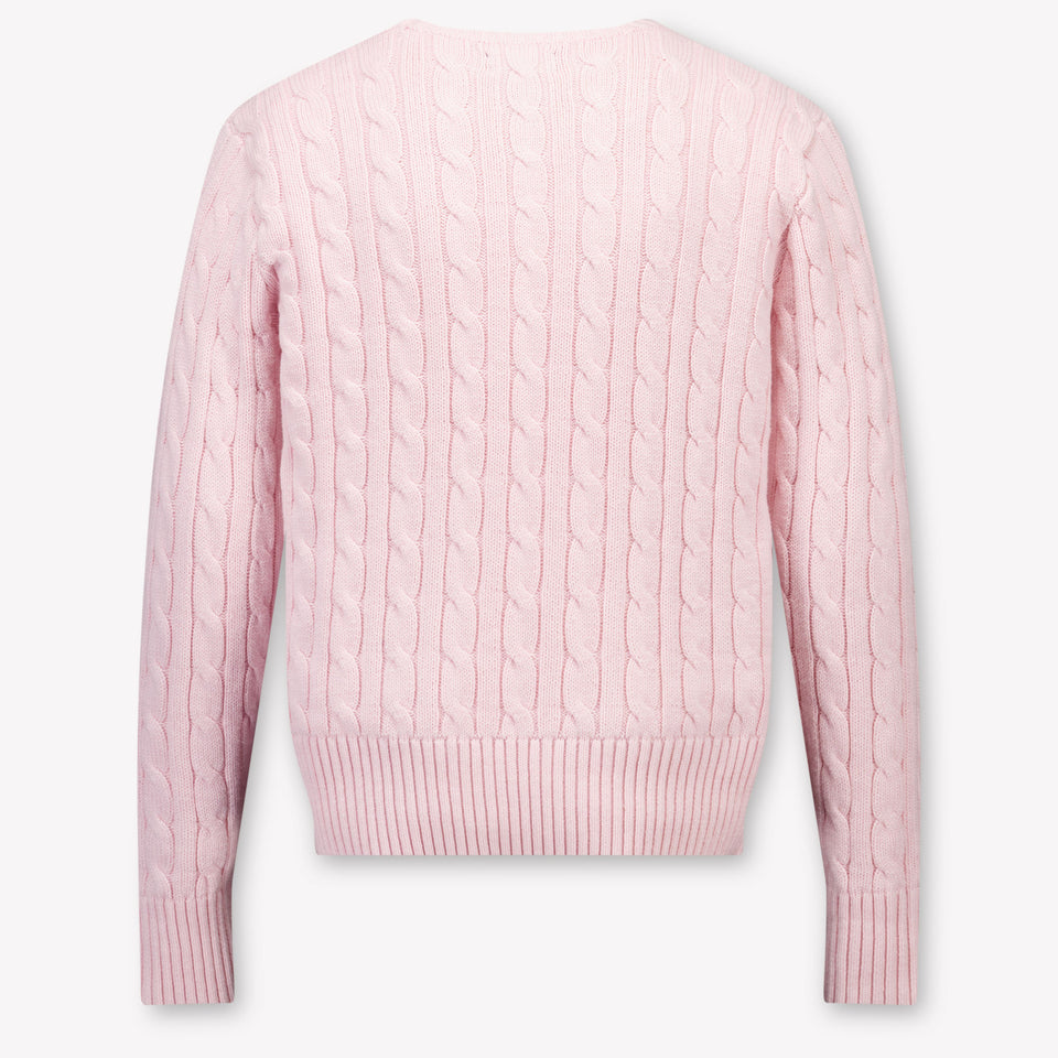 Ralph Lauren Kinder Meisjes Trui In Licht Roze