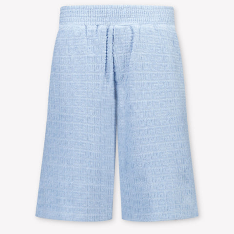 Givenchy Kinder Jongens Shorts In Licht Blauw