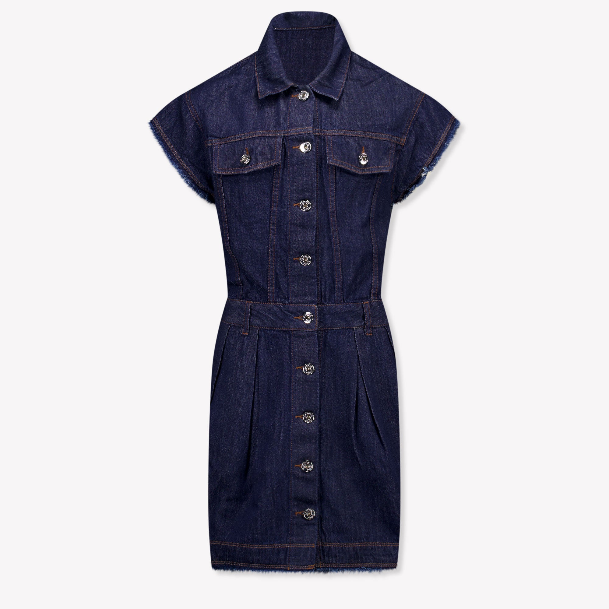 Lanvin Kinder Meisjes Jurk In Jeans