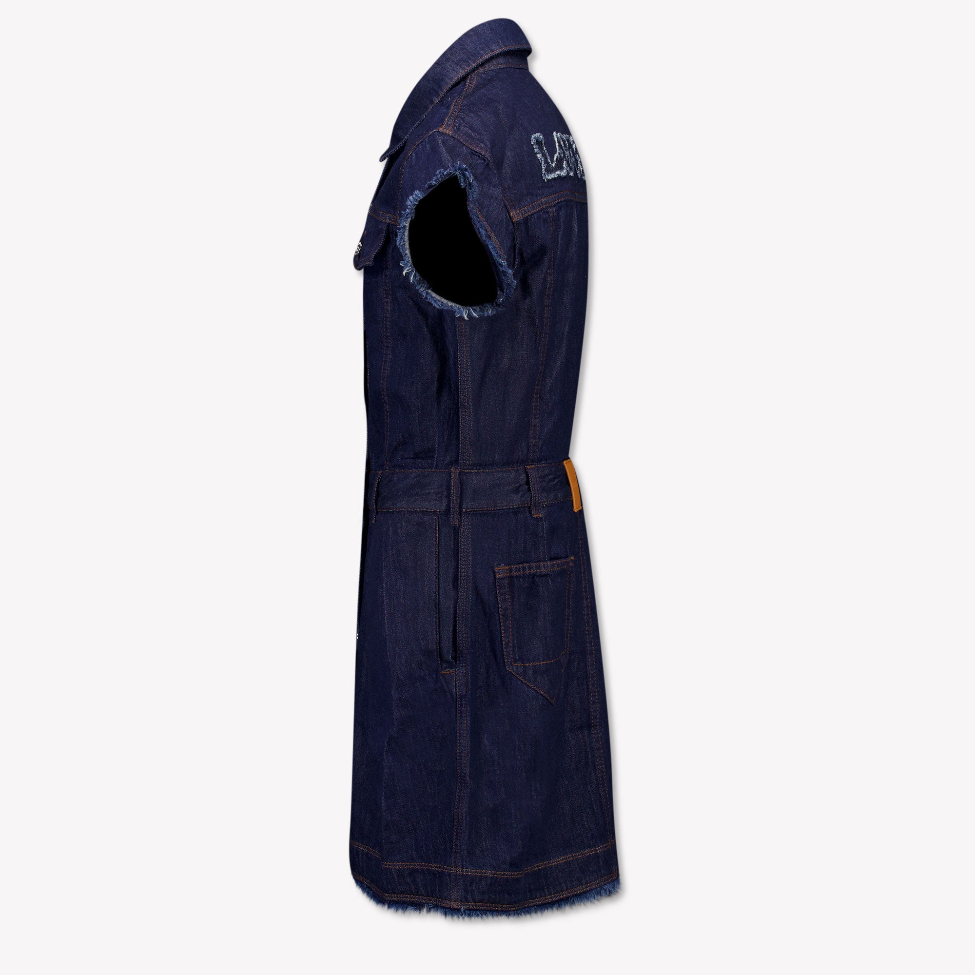 Lanvin Kinder Meisjes Jurk In Jeans