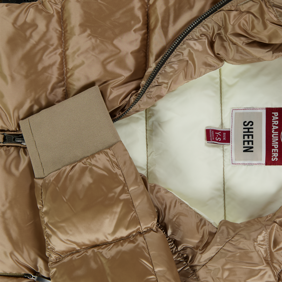 Parajumpers Kinder Meisjes Winterjas In Beige