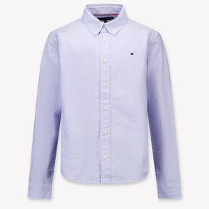Tommy Hilfiger Kinder Jongens Blouse In Licht Blauw