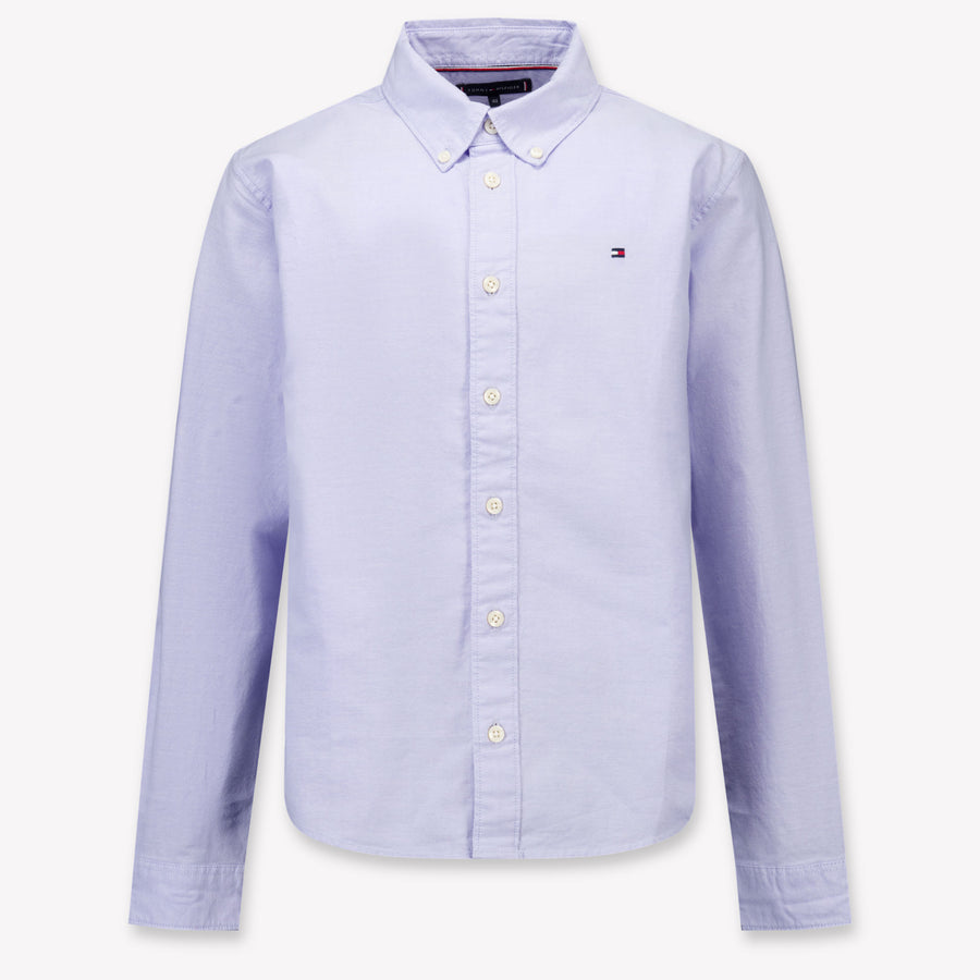 Tommy Hilfiger Kinder Jongens Blouse In Licht Blauw