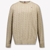 Tommy Hilfiger Kinder Jongens Trui In Beige