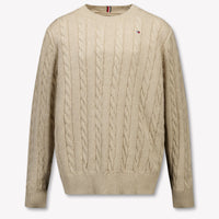 Tommy Hilfiger Kinder Jongens Trui In Beige